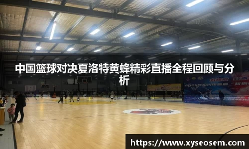中国篮球对决夏洛特黄蜂精彩直播全程回顾与分析
