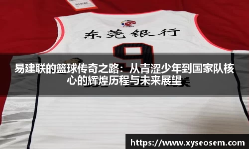 易建联的篮球传奇之路：从青涩少年到国家队核心的辉煌历程与未来展望